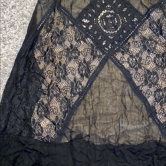 Free People Black Tunic Small - Picture 3 of 8